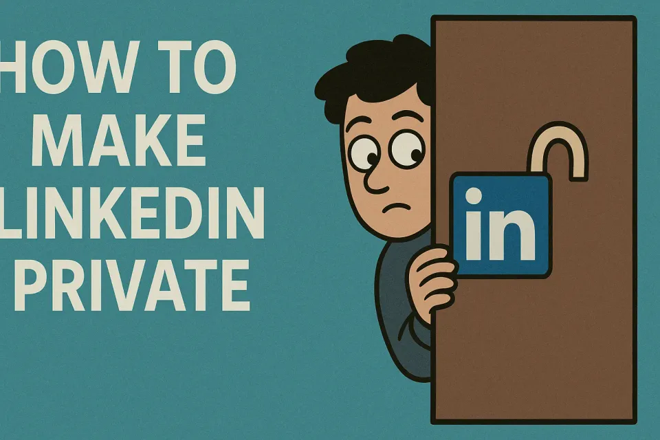 How to make your LinkedIn profile private